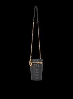 Women Balmain 1945 Quilted Leather Minaudi&egrave;re Bag