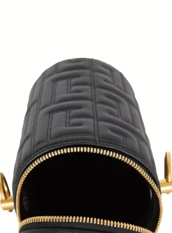 Women Balmain 1945 Quilted Leather Minaudi&egrave;re Bag