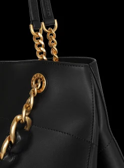 Women Balmain 1945 Soft Leather Tote Bag
