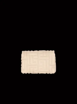 Women Balmain 1945 Soft Mini Bag In Quilted Leather