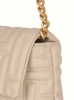 Women Balmain 1945 Soft Mini Bag In Quilted Leather