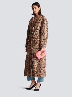 Women Balmain 1945 Soft Quilted Leather Mini Bag