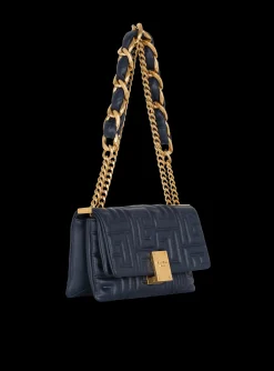 Women Balmain 1945 Soft Smooth Leather Bag