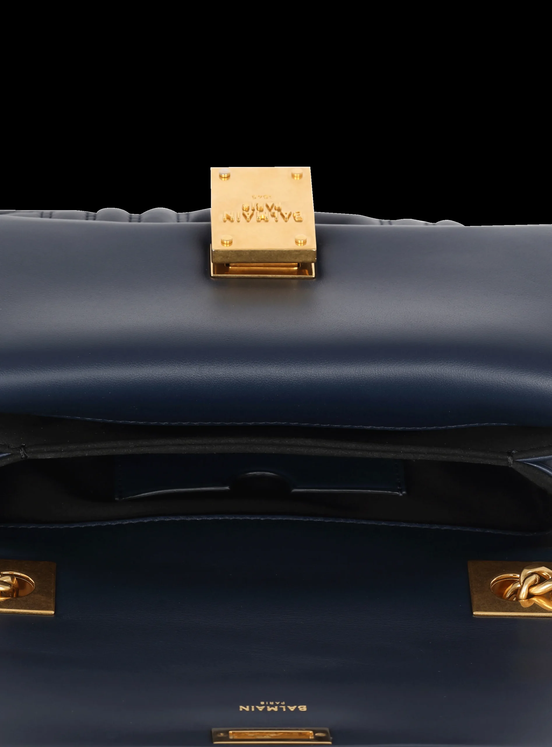 Women Balmain 1945 Soft Smooth Leather Bag
