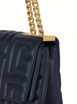 Women Balmain 1945 Soft Smooth Leather Bag