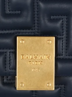 Women Balmain 1945 Soft Smooth Leather Bag