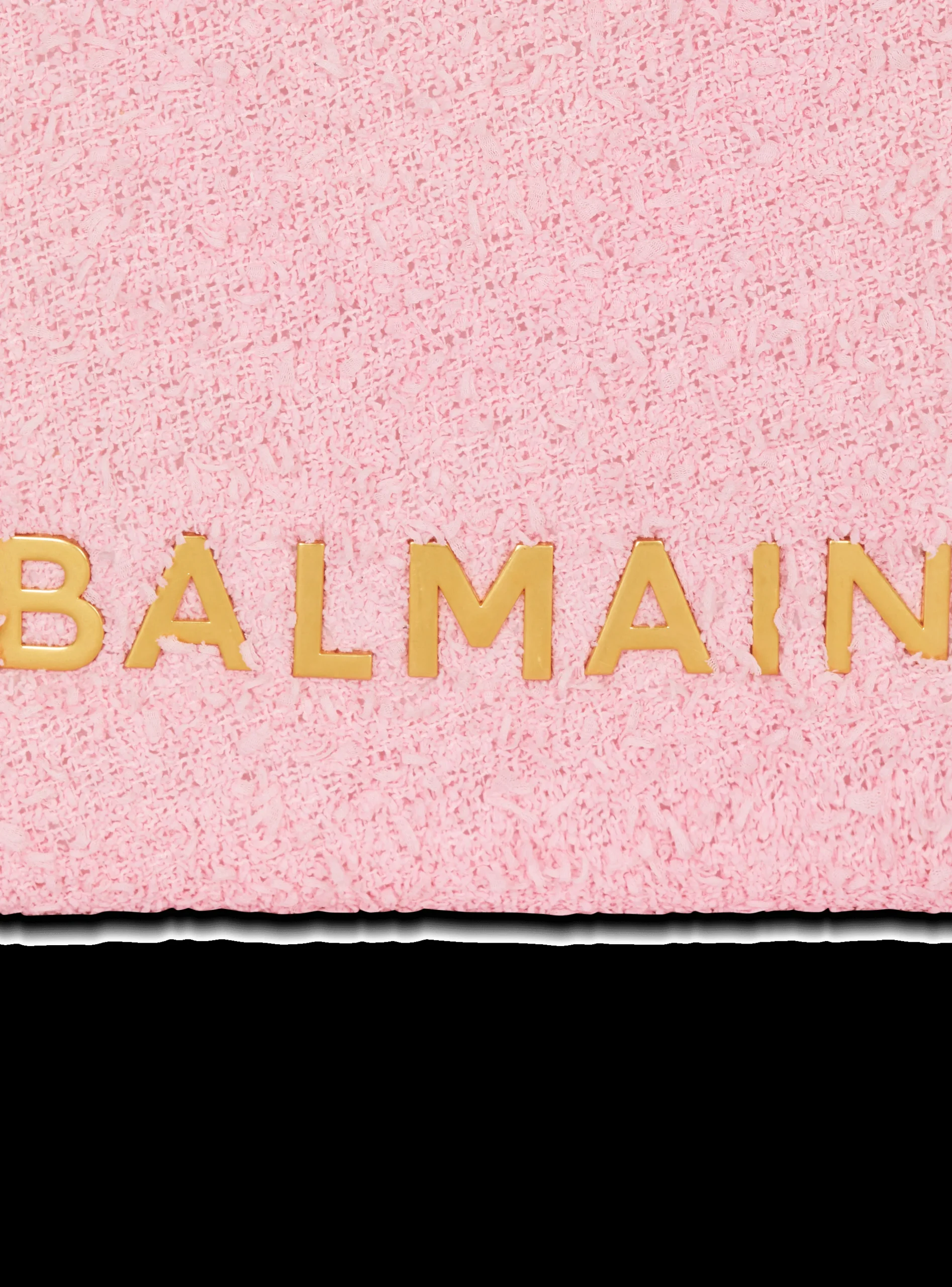 Women Balmain 1945 Soft Tweed Tote Bag