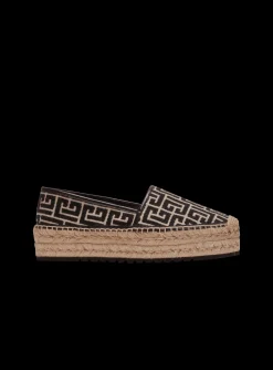 Women Balmain Alex Espadrilles With Jacquard Monogram
