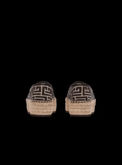 Women Balmain Alex Espadrilles With Jacquard Monogram