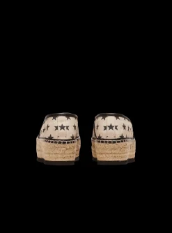 Women Balmain Alex Star Print Espadrilles