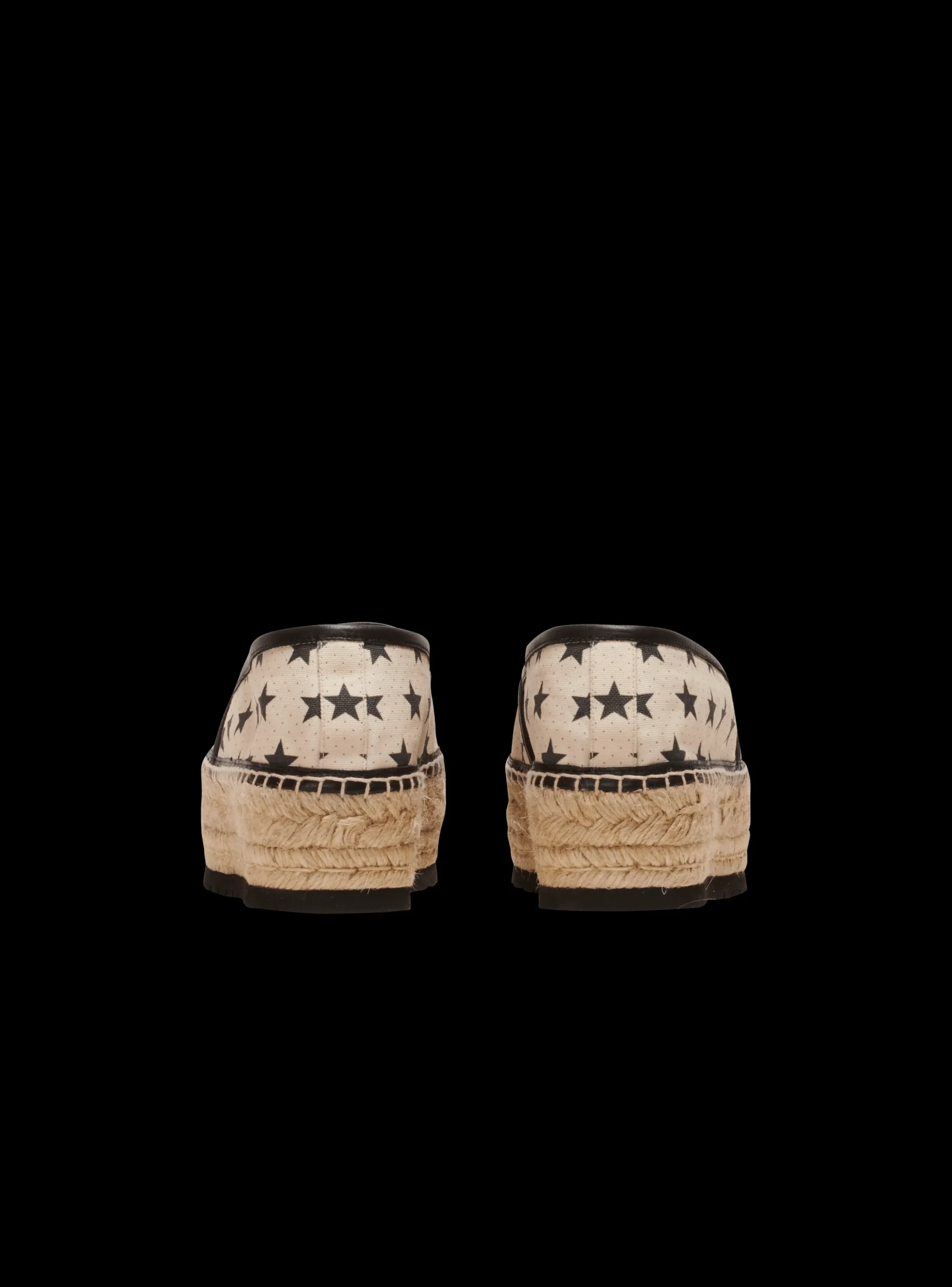 Women Balmain Alex Star Print Espadrilles