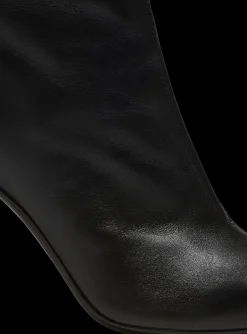 Women Balmain Alma Leather Ankle Boots