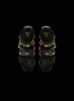Women Balmain Alma Leather Sandals