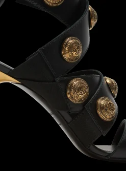 Women Balmain Alma Leather Sandals