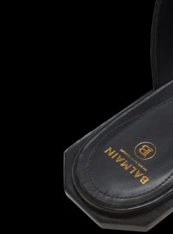 Women Balmain Ana Leather Mules