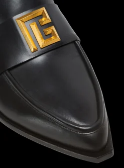 Women Balmain Ana Leather Mules