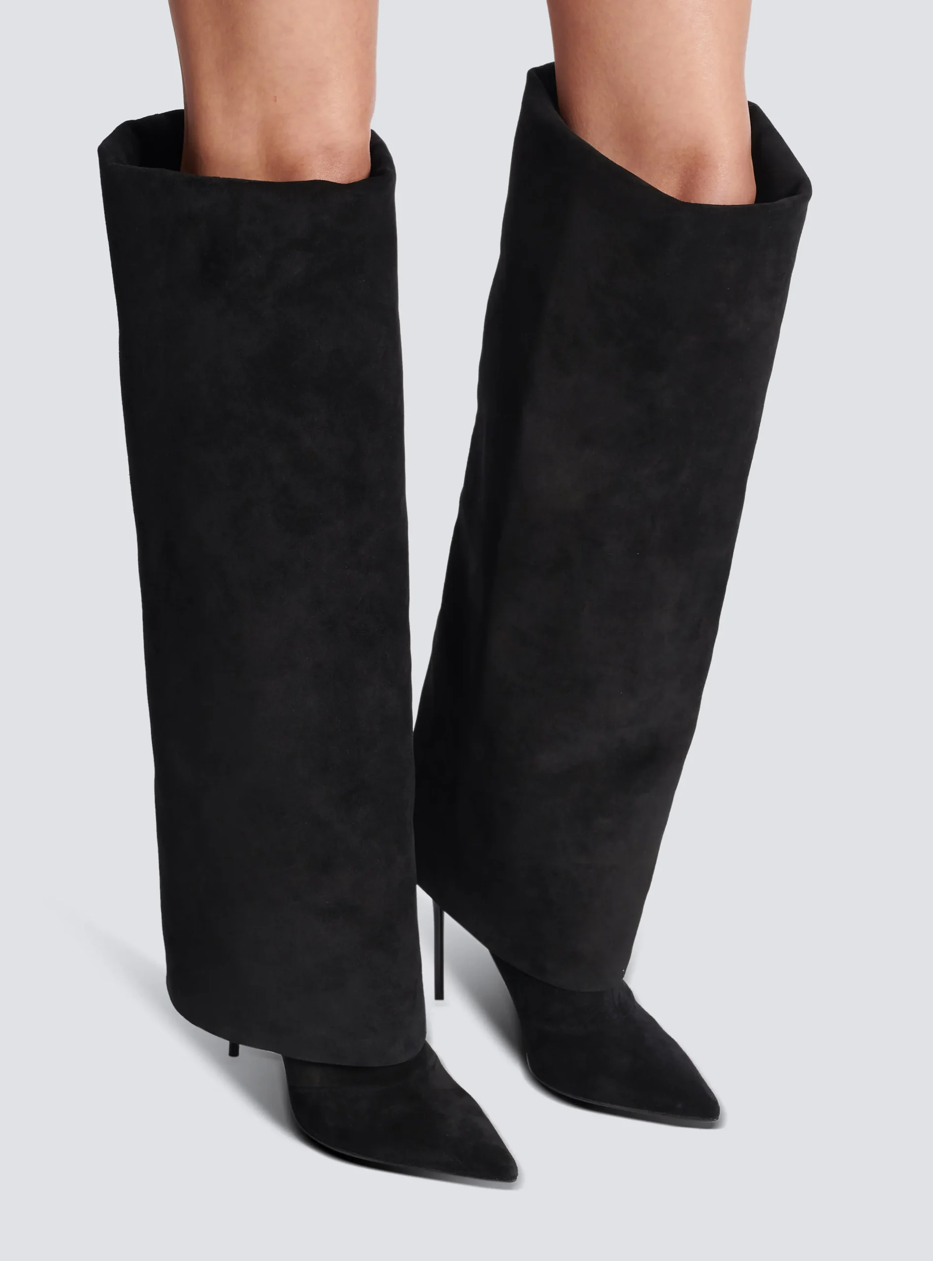 Women Balmain Ariel Suede Boots