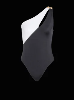 Women Balmain Asymmetric Swimsuit