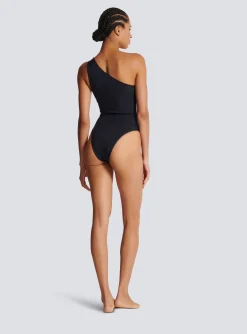 Women Balmain Asymmetric Swimsuit