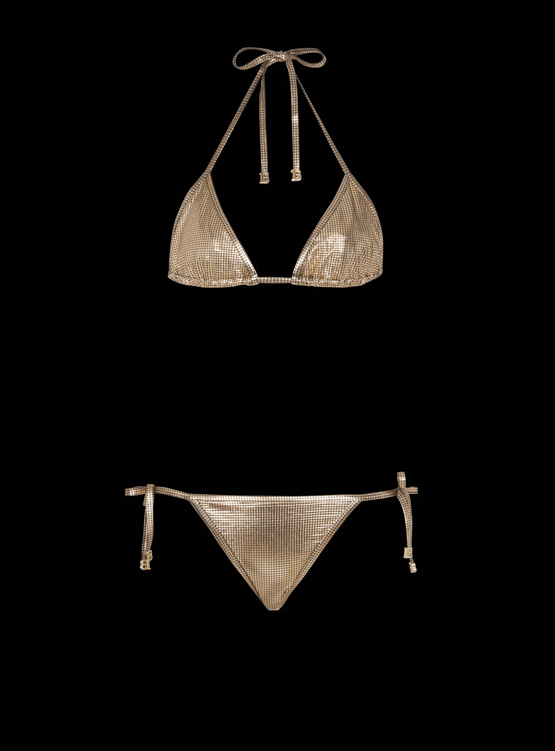 Women Balmain B Triangle Bikini