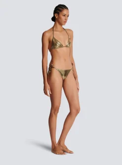 Women Balmain B Triangle Bikini