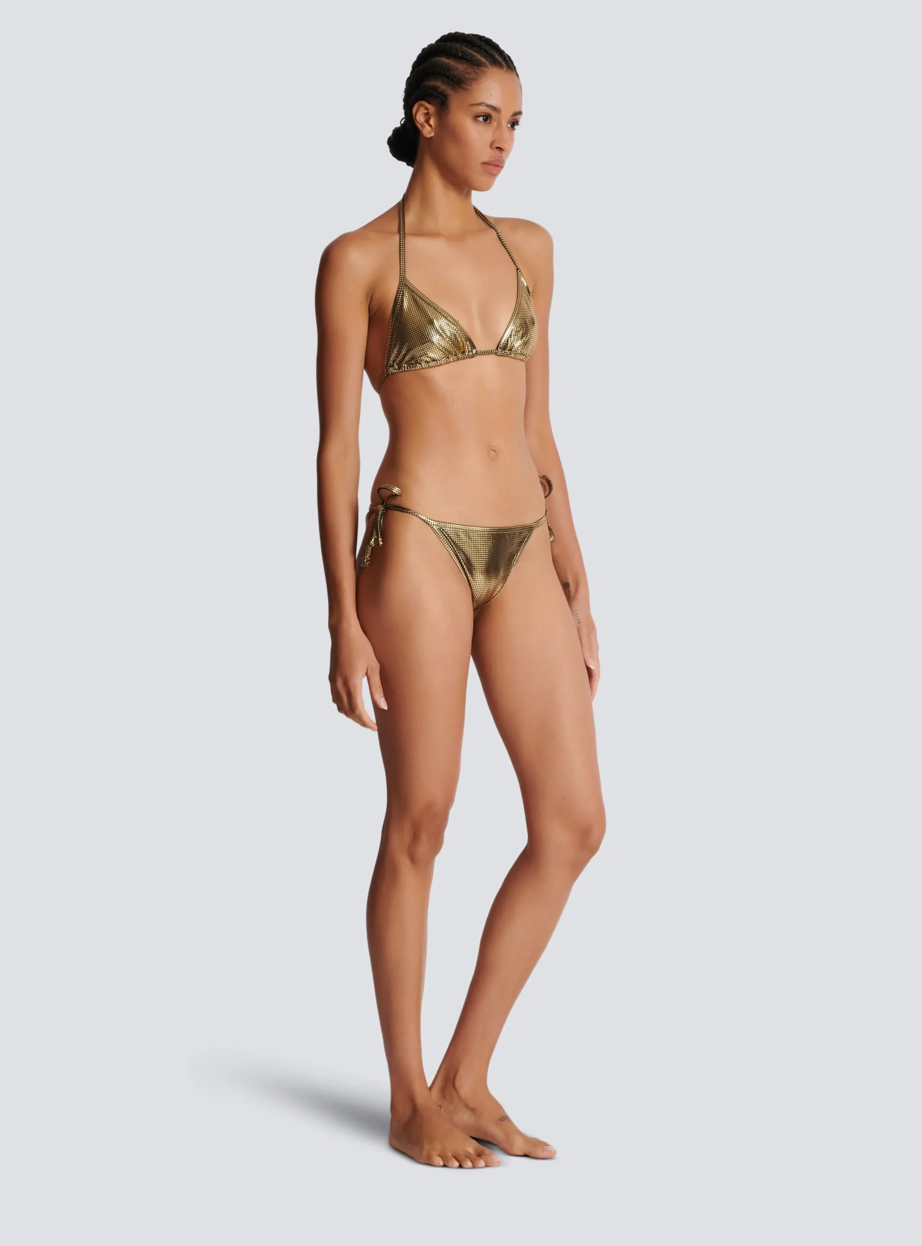 Women Balmain B Triangle Bikini