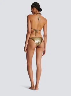 Women Balmain B Triangle Bikini