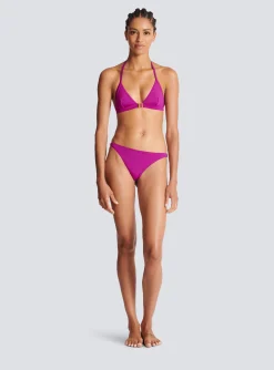 Women Balmain B Triangle Bikini