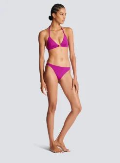 Women Balmain B Triangle Bikini