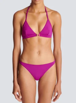 Women Balmain B Triangle Bikini