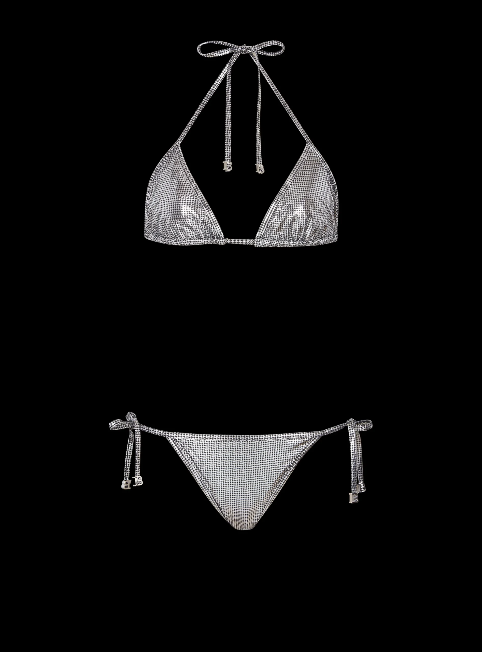 Women Balmain B Triangle Bikini