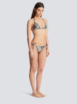 Women Balmain B Triangle Bikini
