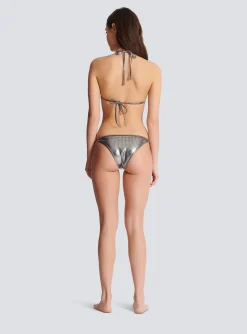 Women Balmain B Triangle Bikini