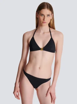 Women Balmain B Triangle Bikini