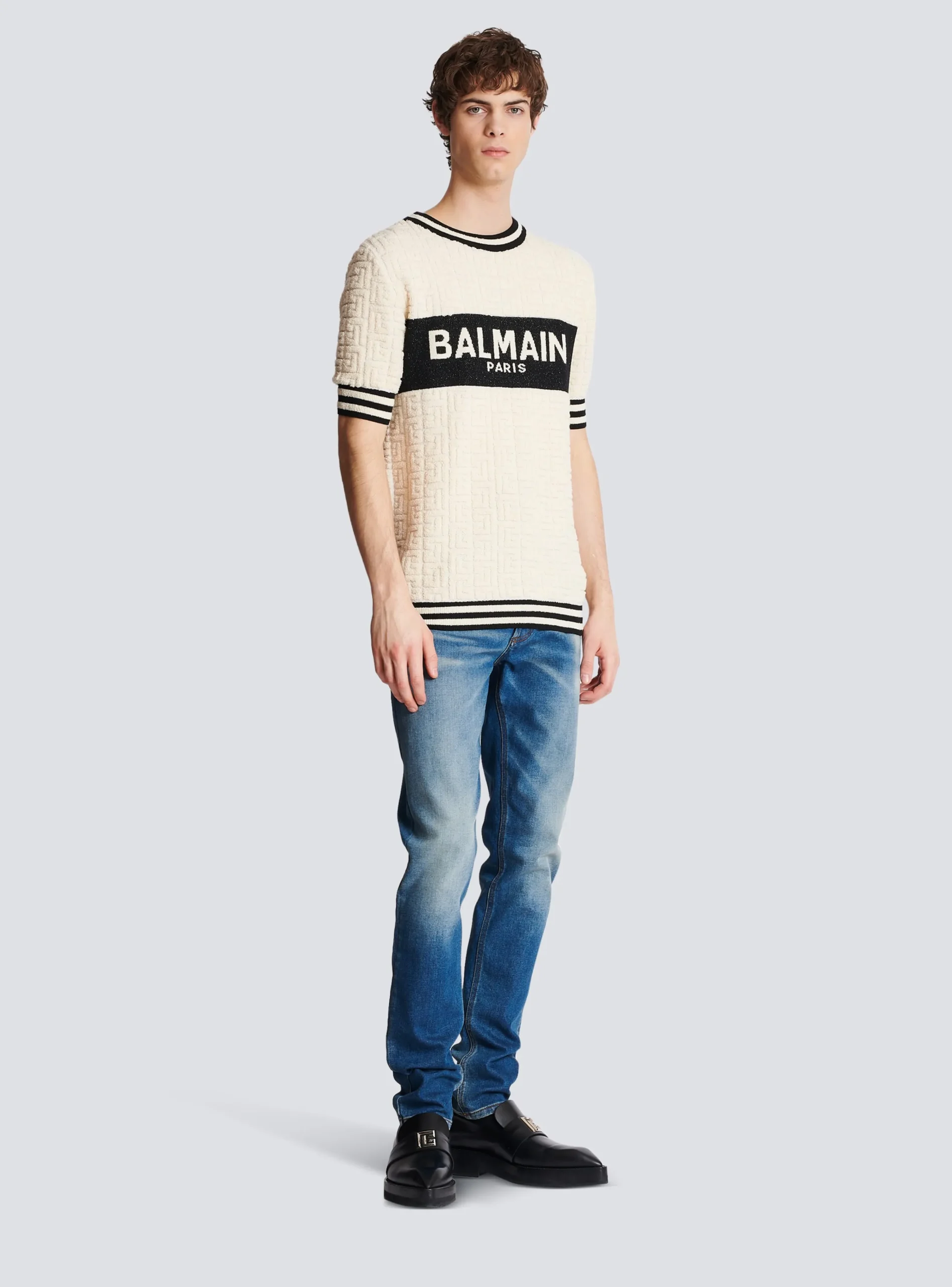 Balmain Cotton Terry T-shirt