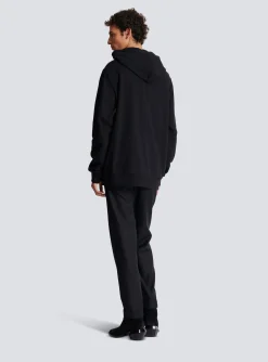 Balmain Label Hoodie