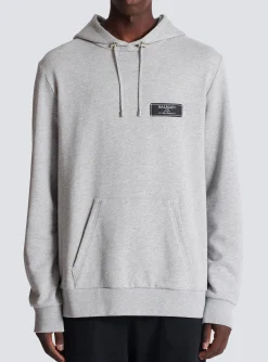 Balmain Label Hoodie