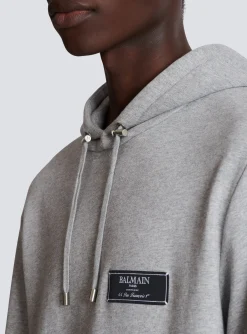 Balmain Label Hoodie