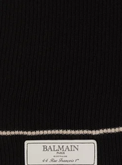 Balmain Label Scarf