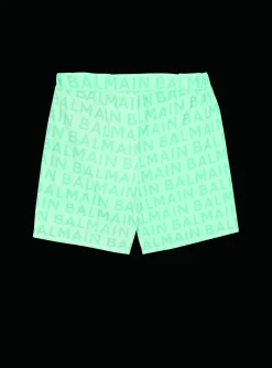 Kids/BOY Balmain Logo Swim Shorts