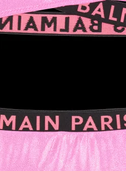 Kids Balmain Metal Bikini Bralette