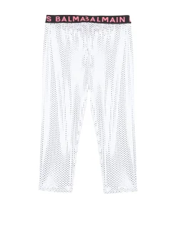Kids Balmain Metal Leggings