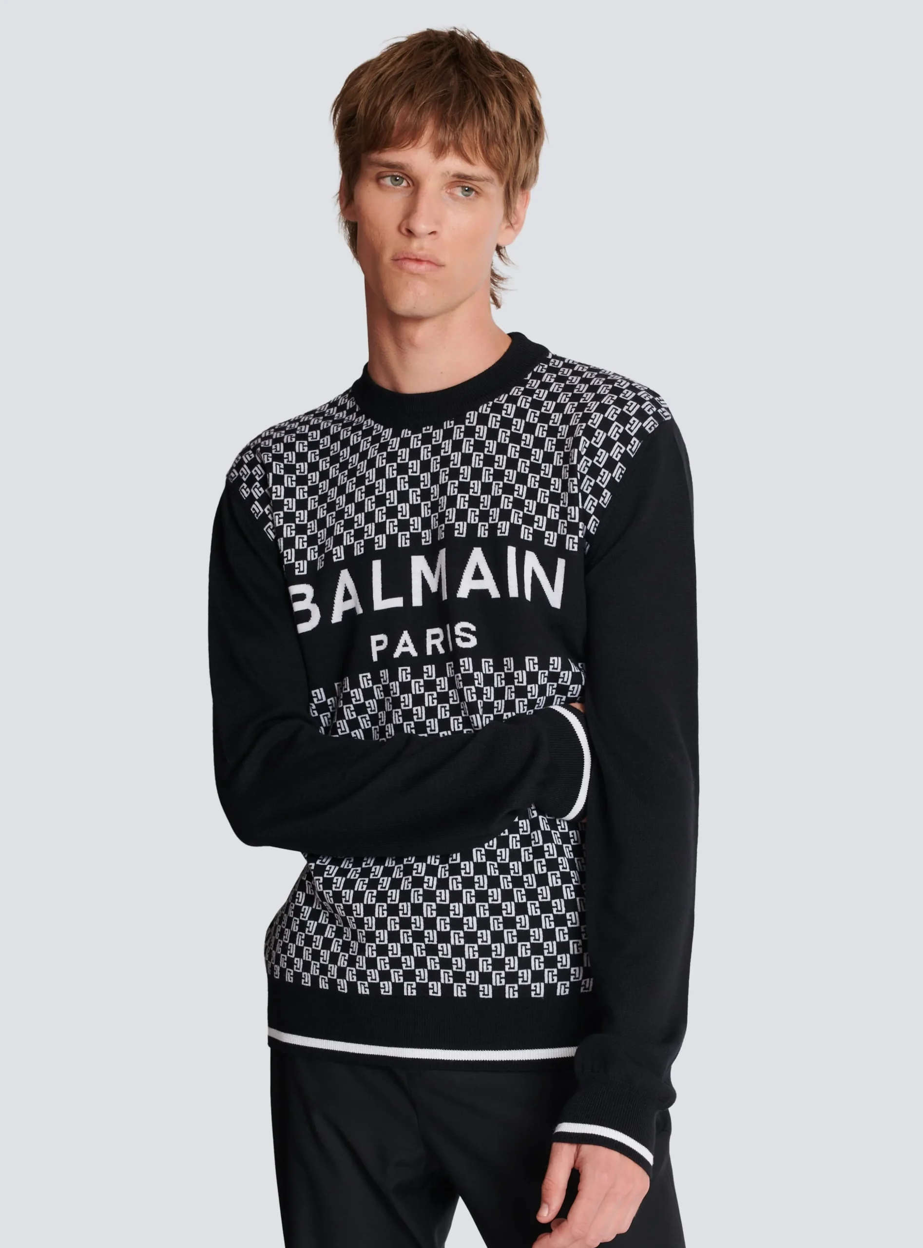 Balmain Mini Monogram Jumper