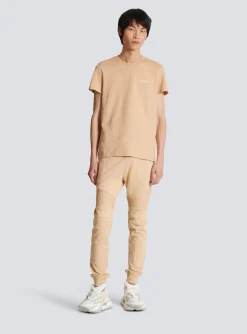Balmain Paris Flocked Joggers