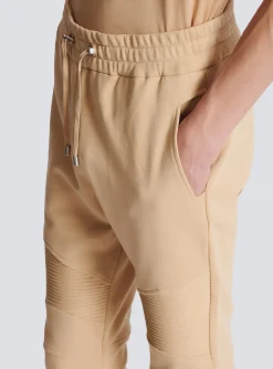 Balmain Paris Flocked Joggers