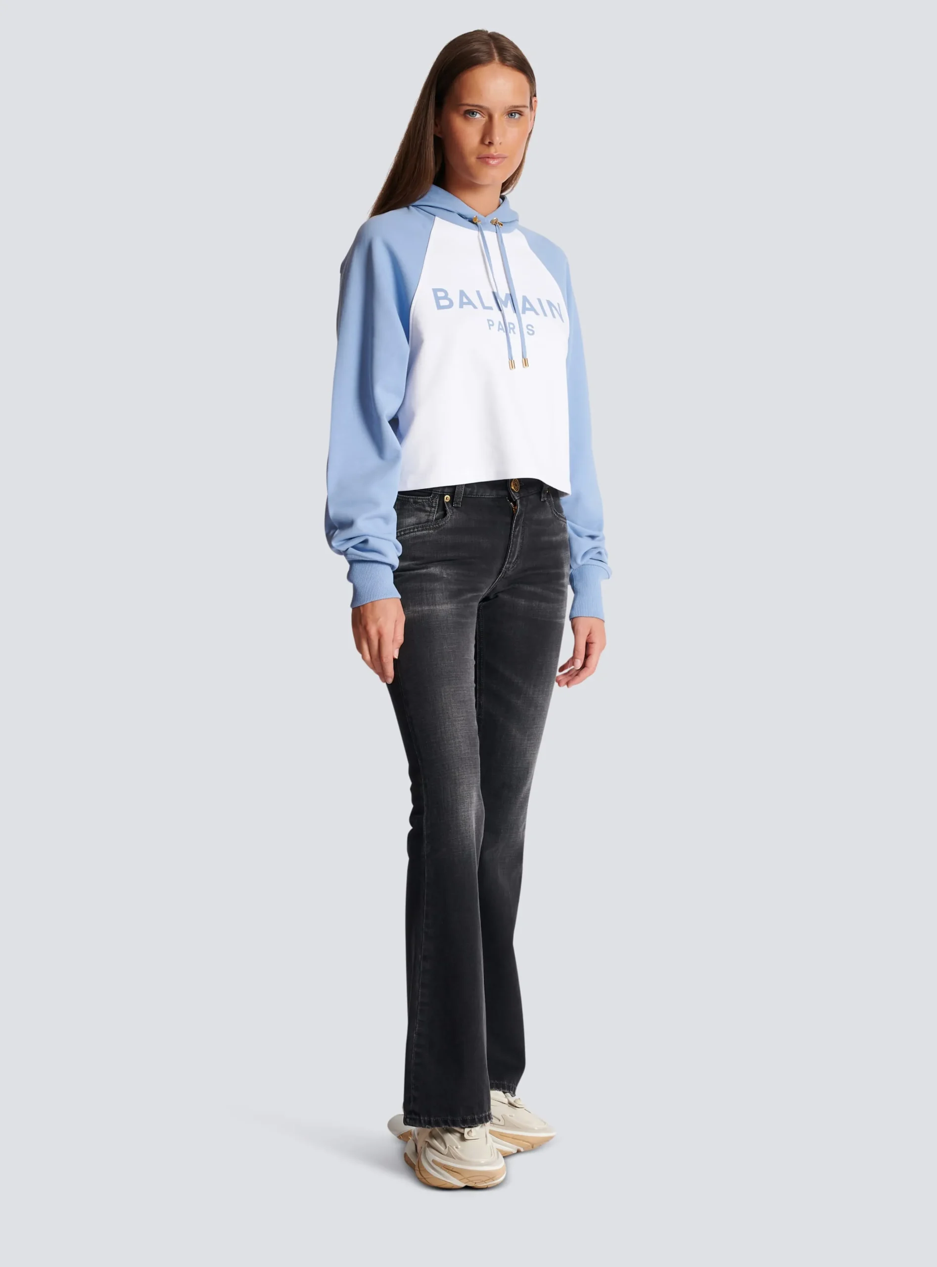 Women Balmain Paris Hoodie