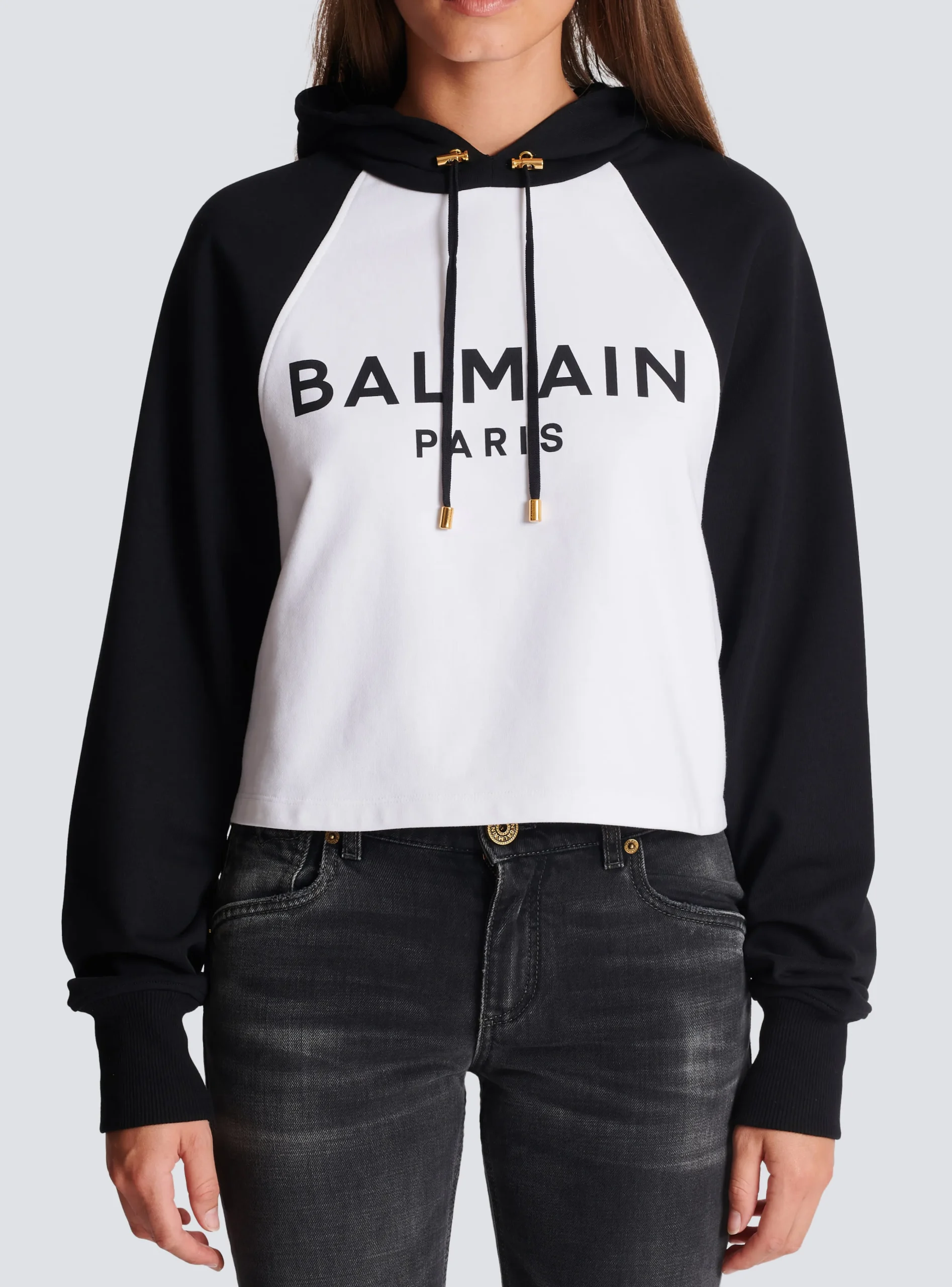 Women Balmain Paris Hoodie