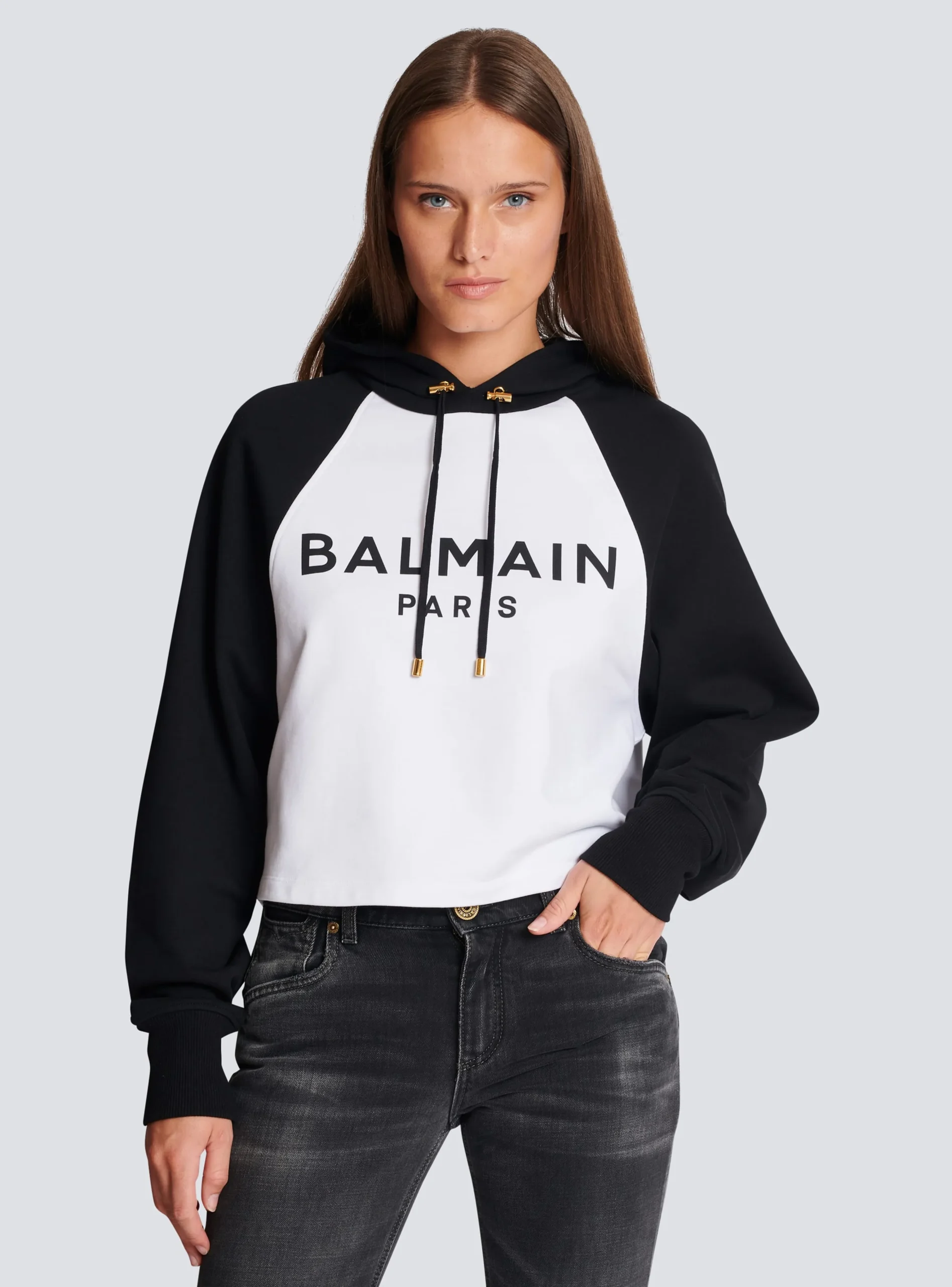 Women Balmain Paris Hoodie