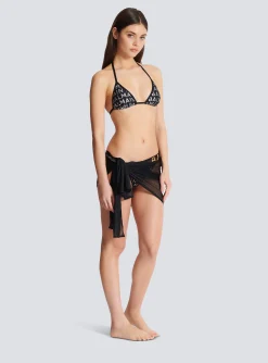 Women Balmain Paris Mesh Sarong