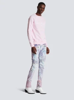 Balmain Paris Printed Sweatshirt